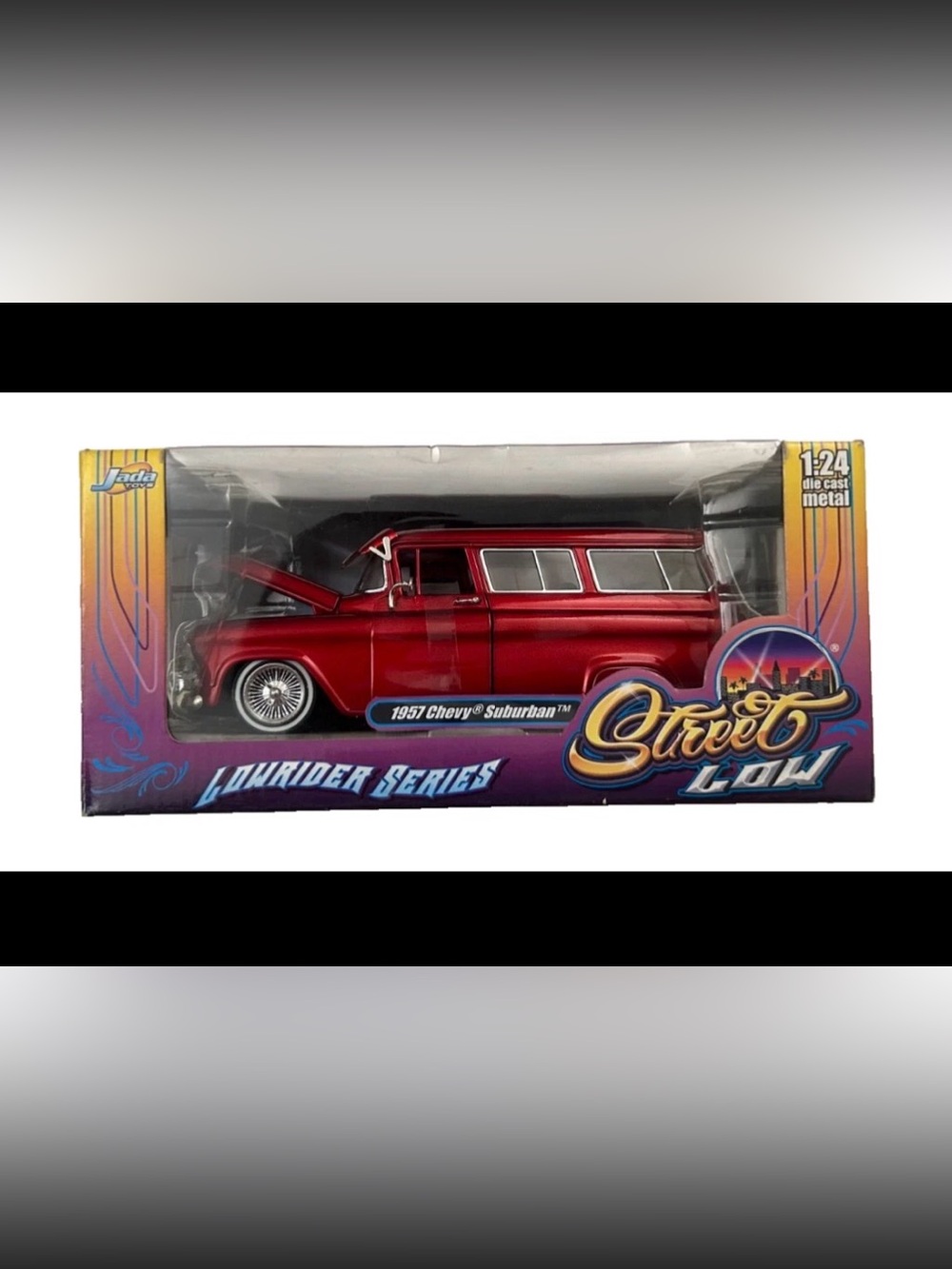 Jada 1/24 Lowrider Series Street Low 1957 Chevy  Suburban